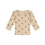 A Tiny Story - Baby t-shirt long sleeve squirrel - Beige melange