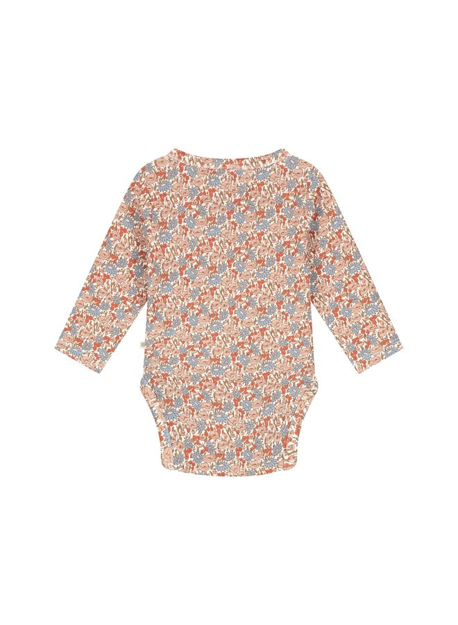A Tiny Story - Baby romper long sleeve - Multicolour