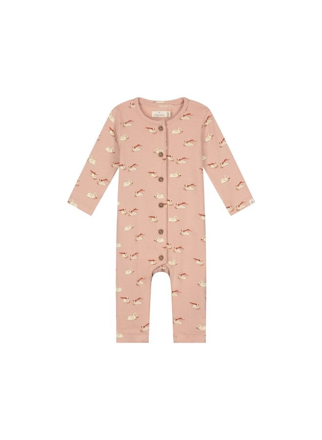 A Tiny Story - Baby suit - Old pink