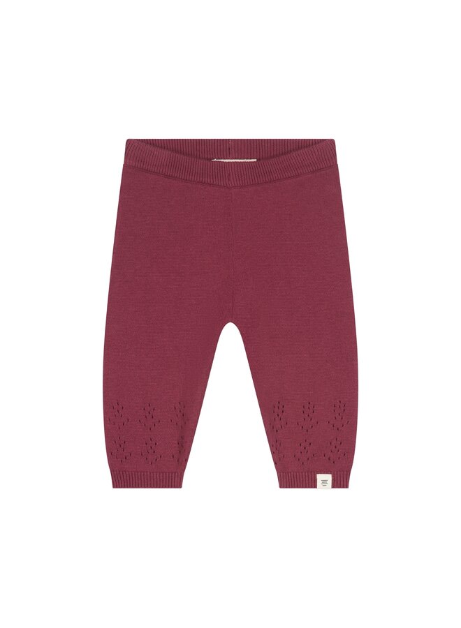 Baby pants - Dark red