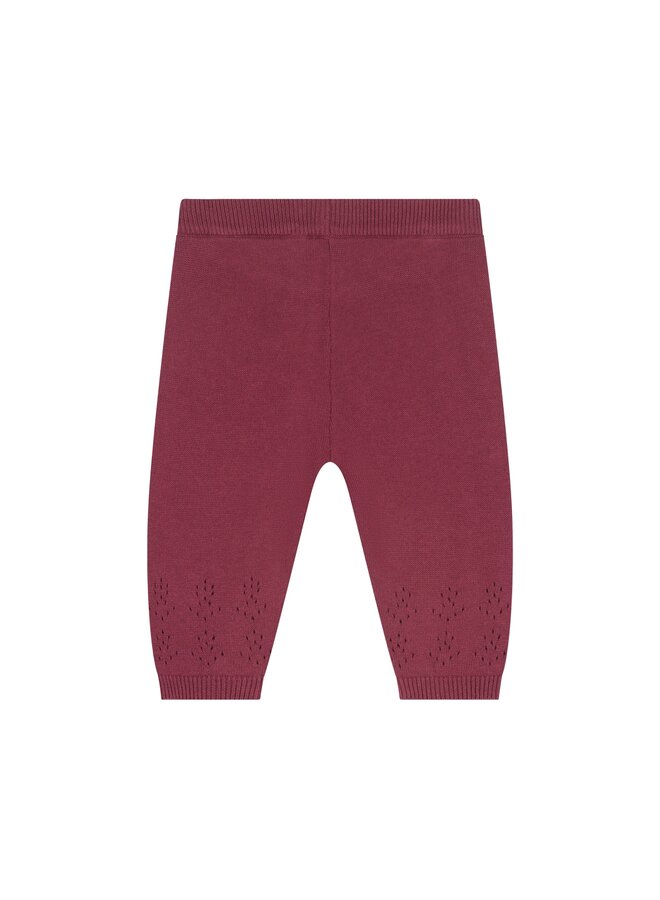A Tiny Story - Baby pants - Dark red