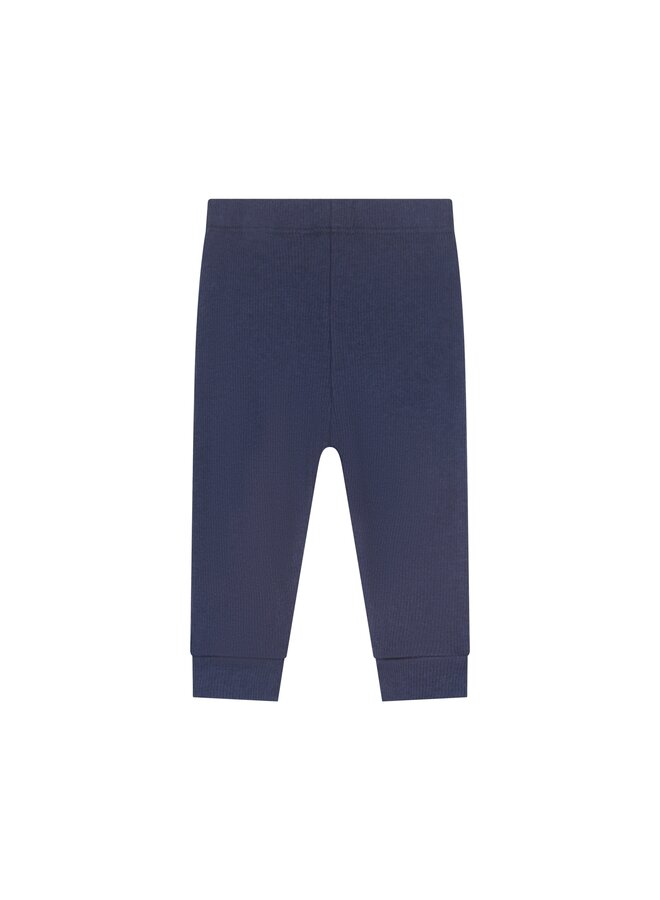 A Tiny Story - Baby pants rib - Dark blue