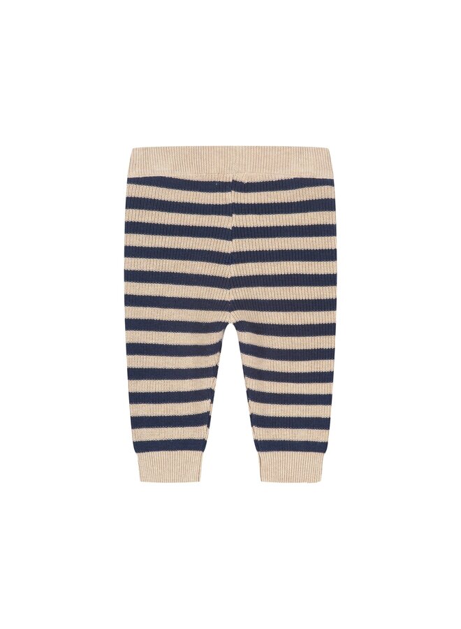 A Tiny Story - Baby pants stripes - Dark blue