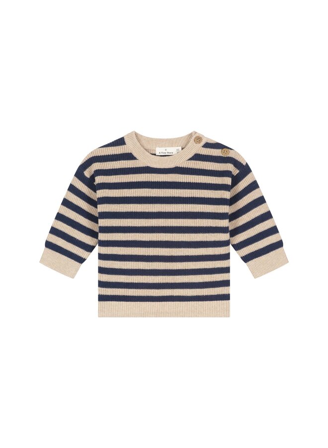 A Tiny Story - Baby pullover - Dark blue
