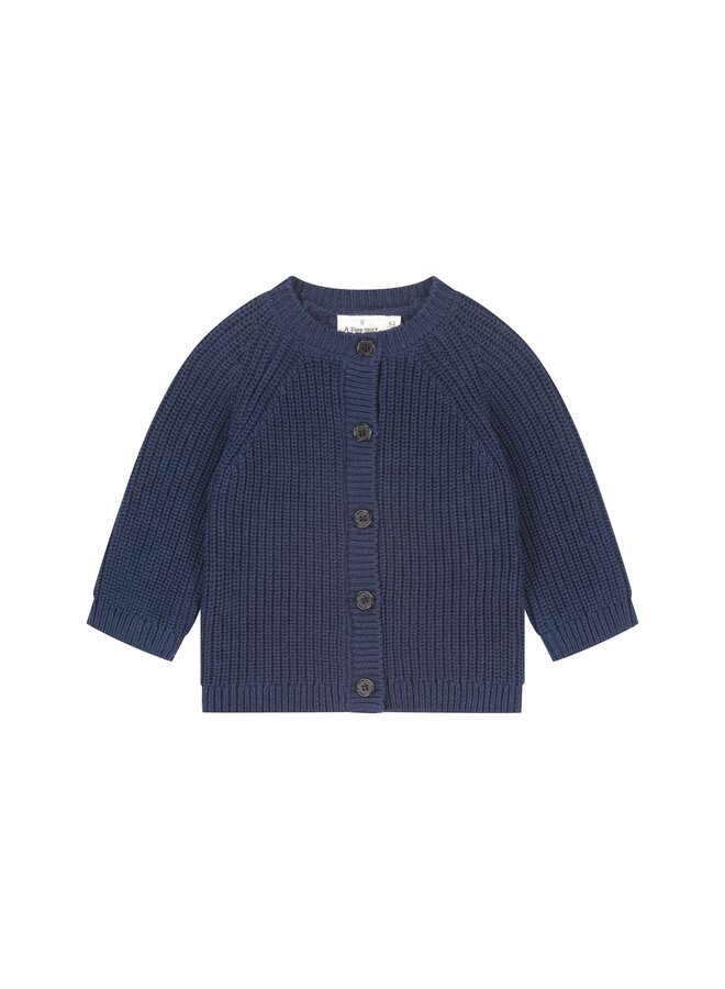 Baby cardigan - Dark blue