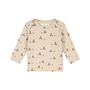 A Tiny Story - Baby t-shirt long sleeve blocks - Beige melange