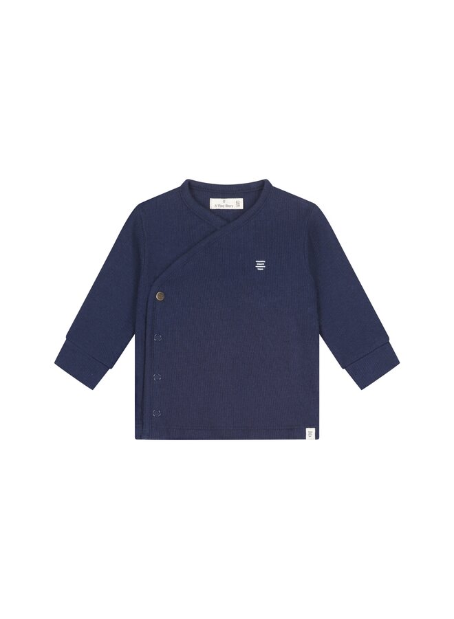 Baby t-shirt long sleeve - Dark blue