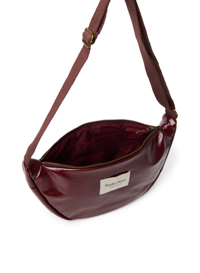 Studio Noos - Vegan leather adult fanny pack - Burgundy