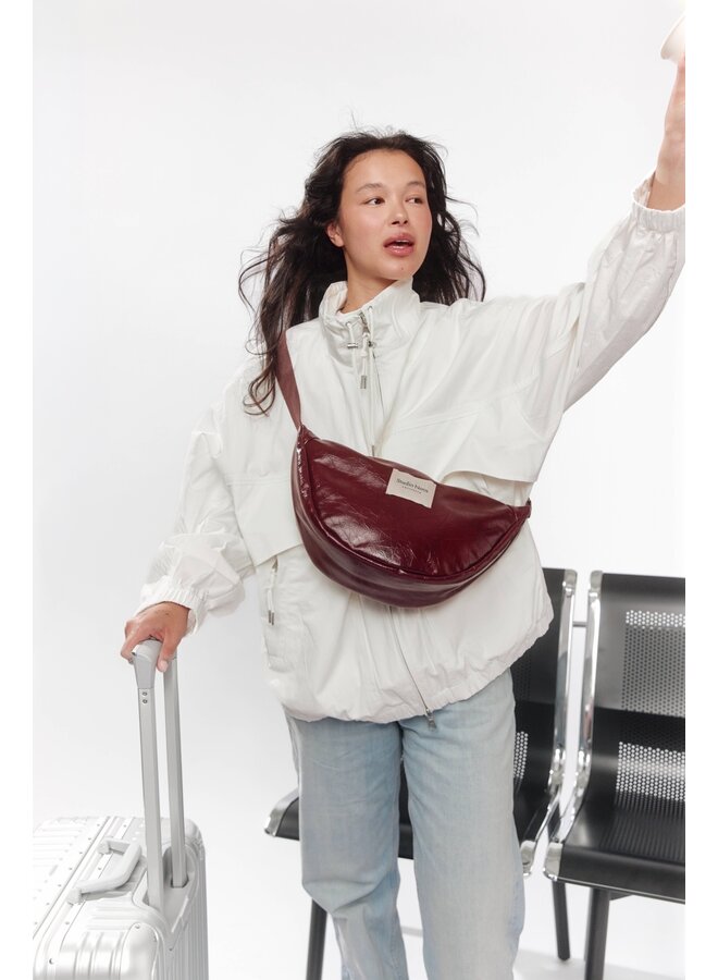 Studio Noos - Vegan leather adult fanny pack - Burgundy