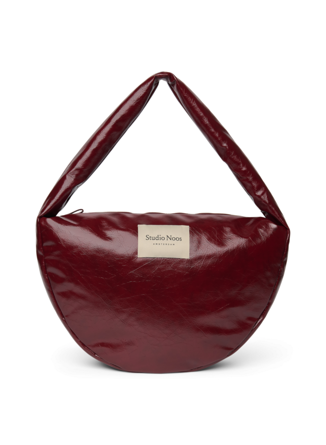 Studio Noos - Vegan leather cross body bag - Burgundy