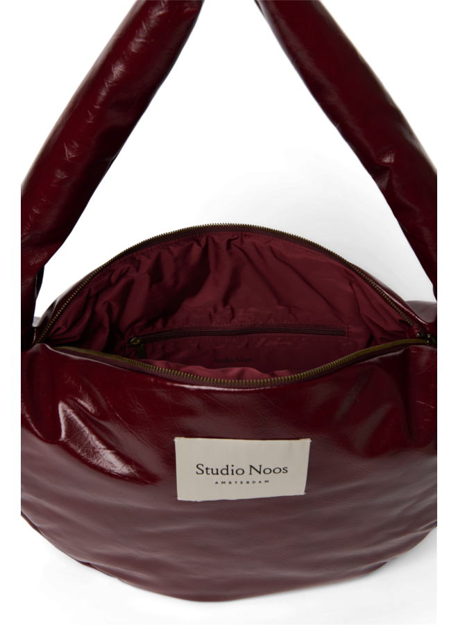 Studio Noos - Vegan leather cross body bag - Burgundy