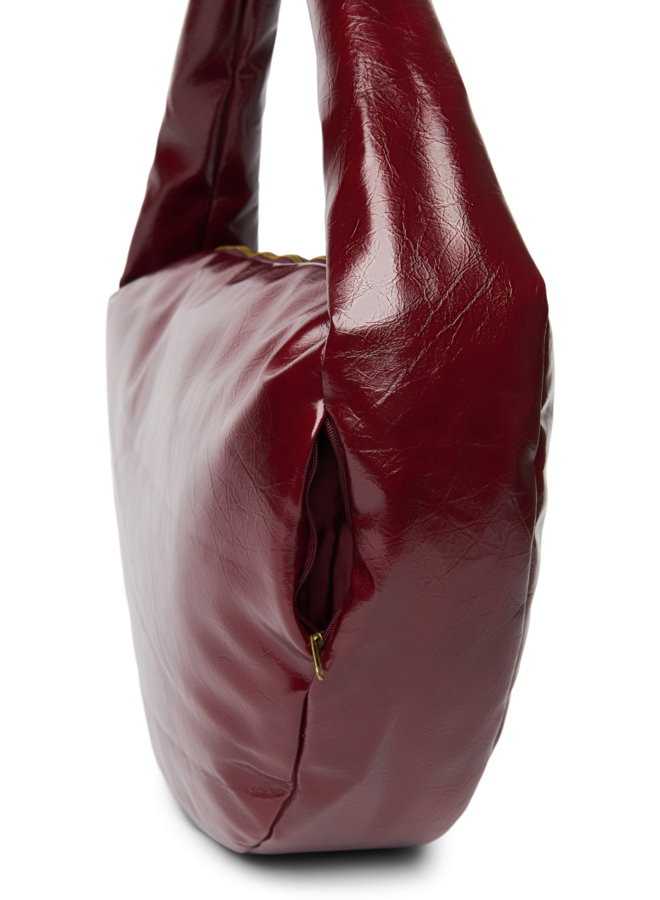 Studio Noos - Vegan leather cross body bag - Burgundy
