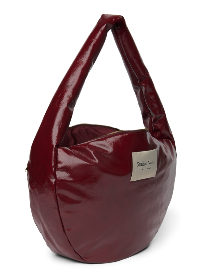 Studio Noos - Vegan leather cross body bag - Burgundy