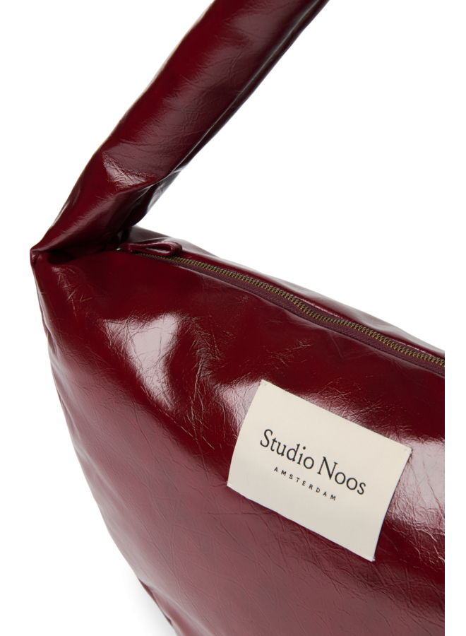 Studio Noos - Vegan leather cross body bag - Burgundy