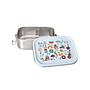 rice - Kleine roestvrijstalen lunchbox - Blauw ABC print