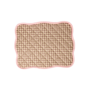 rice - Katoen placemat - Mooi roze