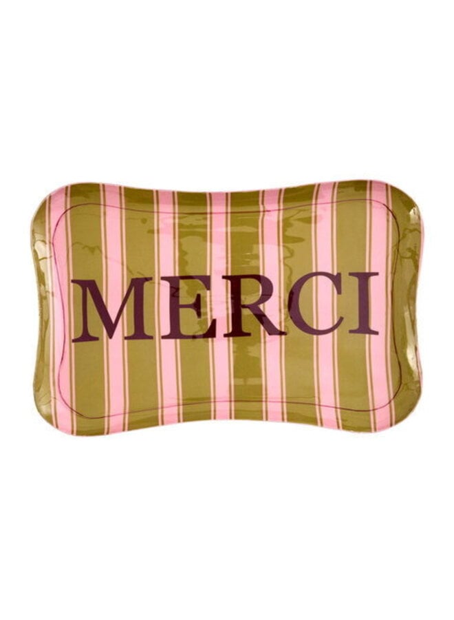 Serveerschaal - Merci