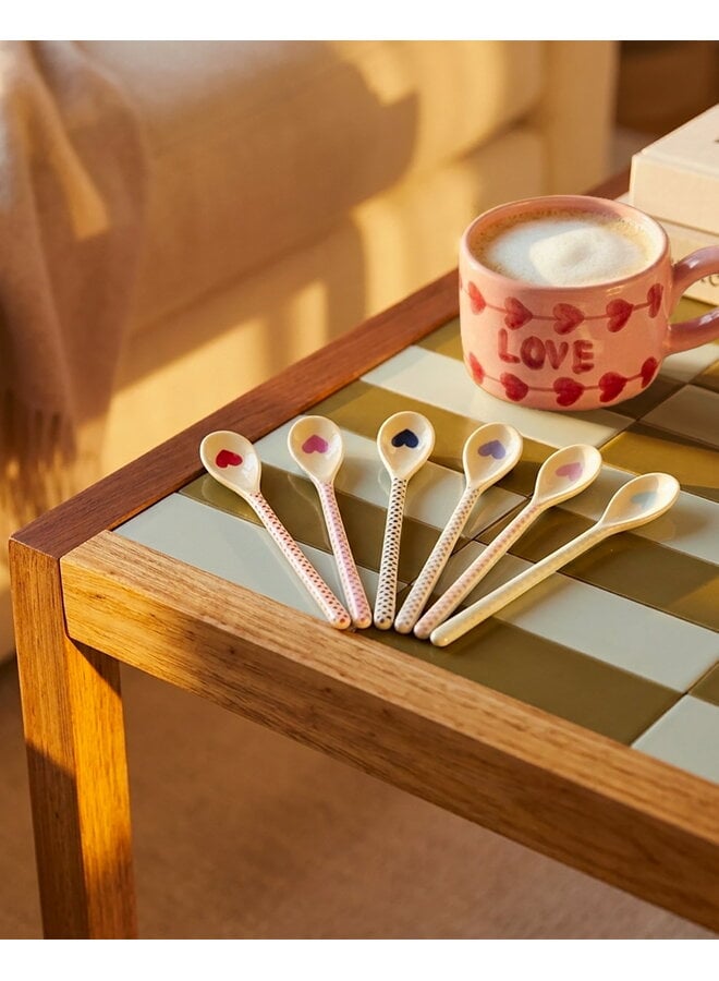 rice - Latte lepel - Favorite hearts