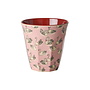 rice - Medium melamine beker - Rabarber roze swan in Paris