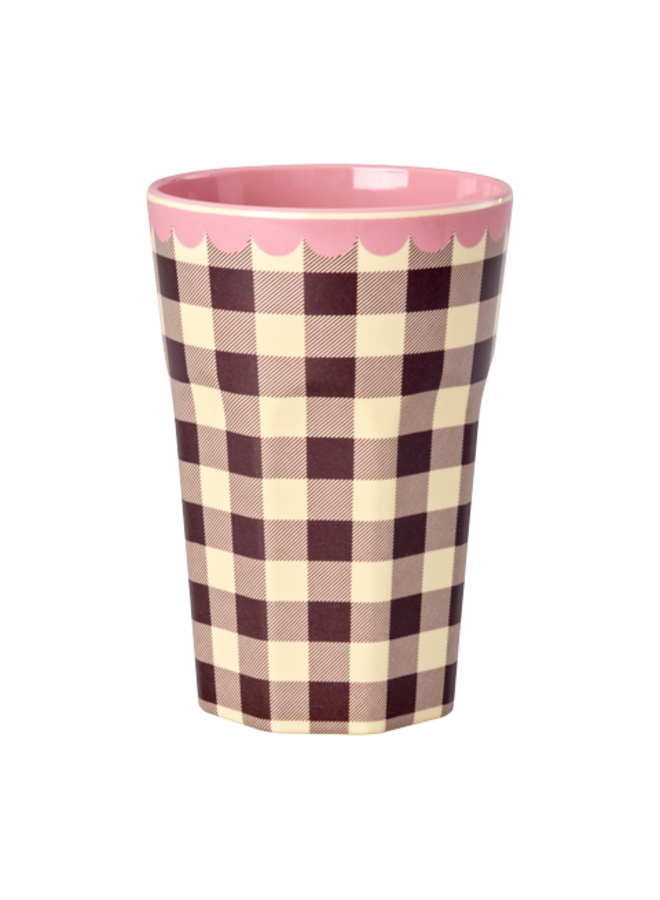 Grote melamine beker - Check me out