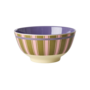 rice - Medium melamine kom - Stripe delight