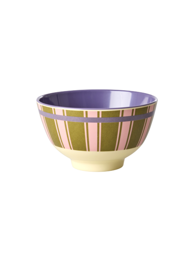 Kleine melamine kom - Stripe delight
