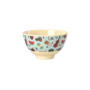 rice - Kleine melamine kom - Blauw ABC print