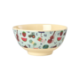 rice - Medium melamine kom - Blauw ABC print