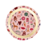 rice - Kinderbord - Roze ABC print