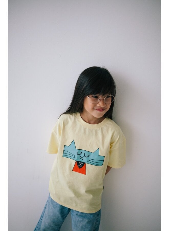 Daily Brat x Spruit - Purrfect whisker t-shirt
