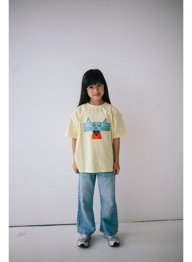 Daily Brat x Spruit - Purrfect whisker t-shirt