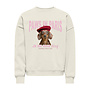 Kids Only - Bila print o-neck sweater - Tofu/Paws