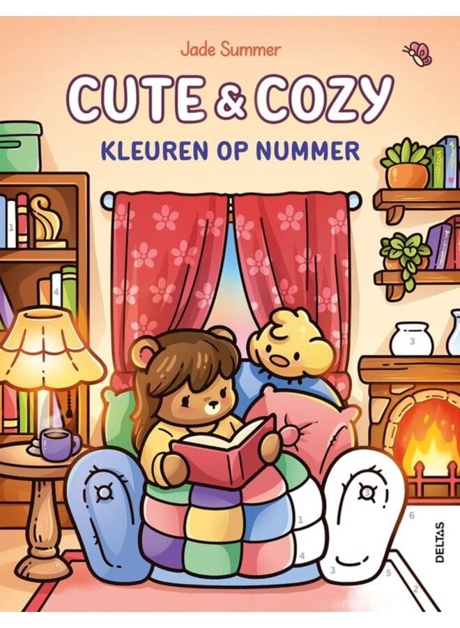 Deltas - Cute & Cozy kleuren op nummer