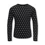 Kids Only - Trinny life o-neck top - Black dots/Tofu