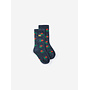 Bobo Choses - Stamp bloom all over long socks - Violet