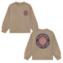 Daily7 - Oversized sweater backprint - Plaza taupe