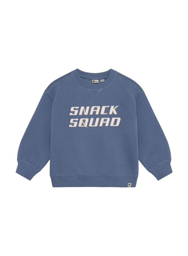 Oversized sweater artwork - Ash blue