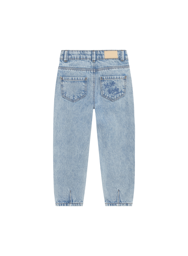 Daily7 - Denim mom fit heart - Medium denim