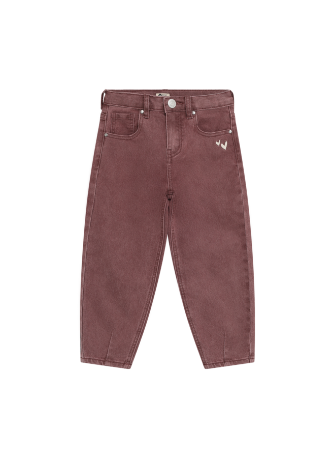 Barrel fit washed - Valerian