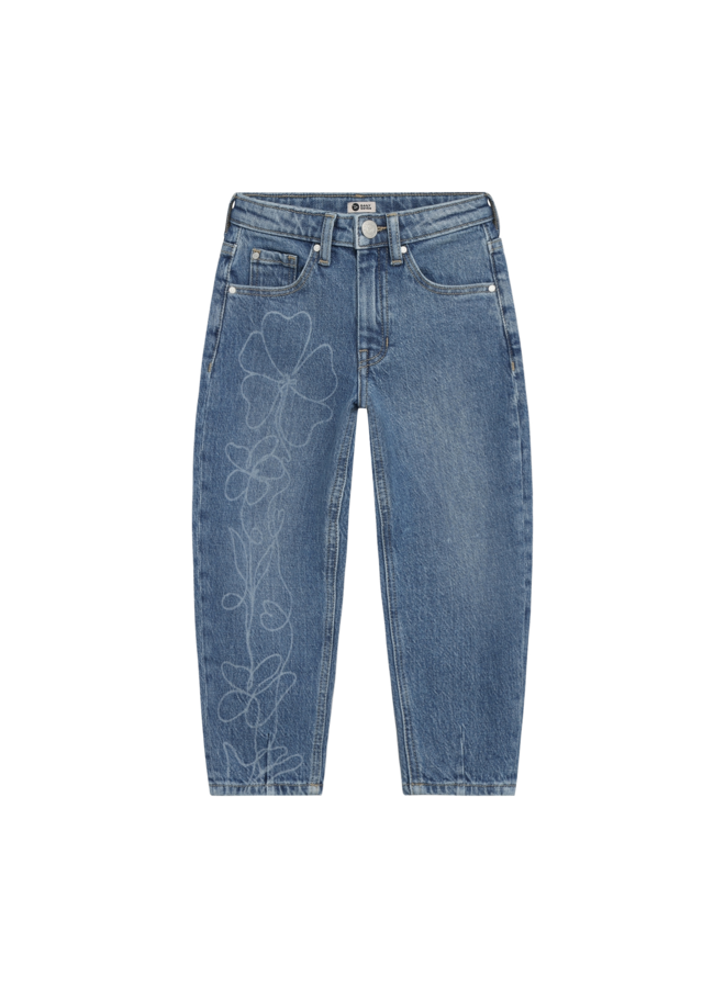 Denim barrel fit - Used blue denim