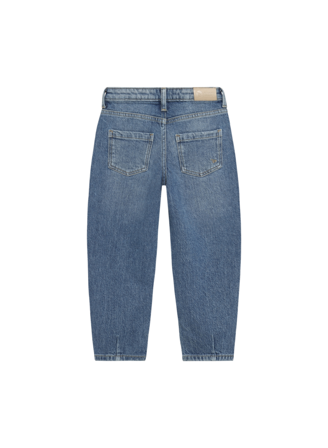 Daily7 - Denim barrel fit - Used blue denim