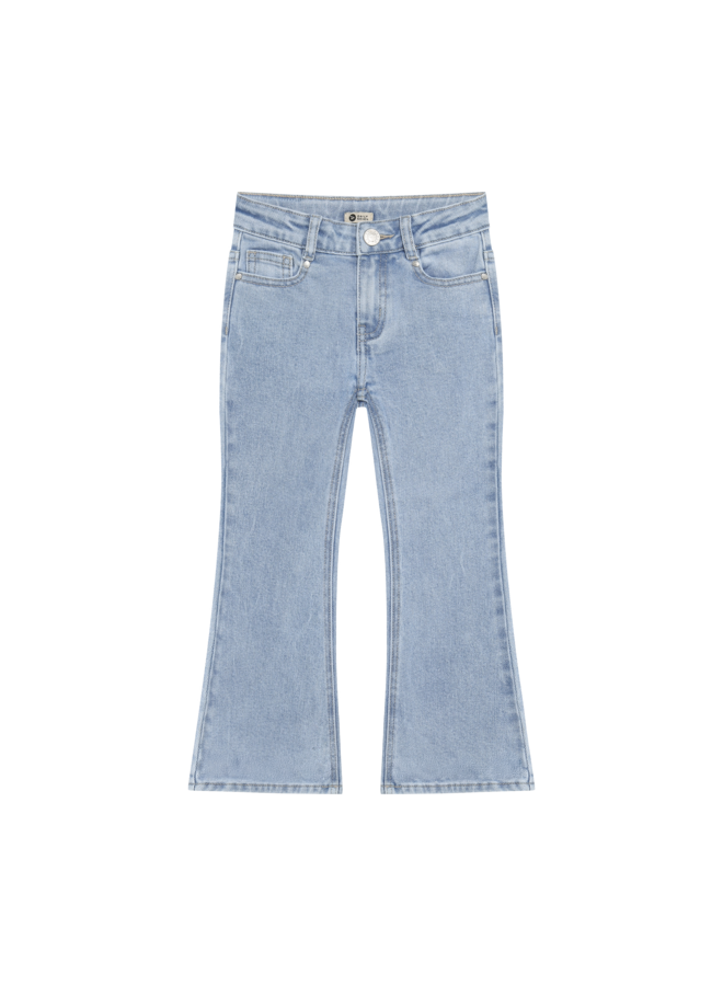 Denim flared fit - Medium blue denim