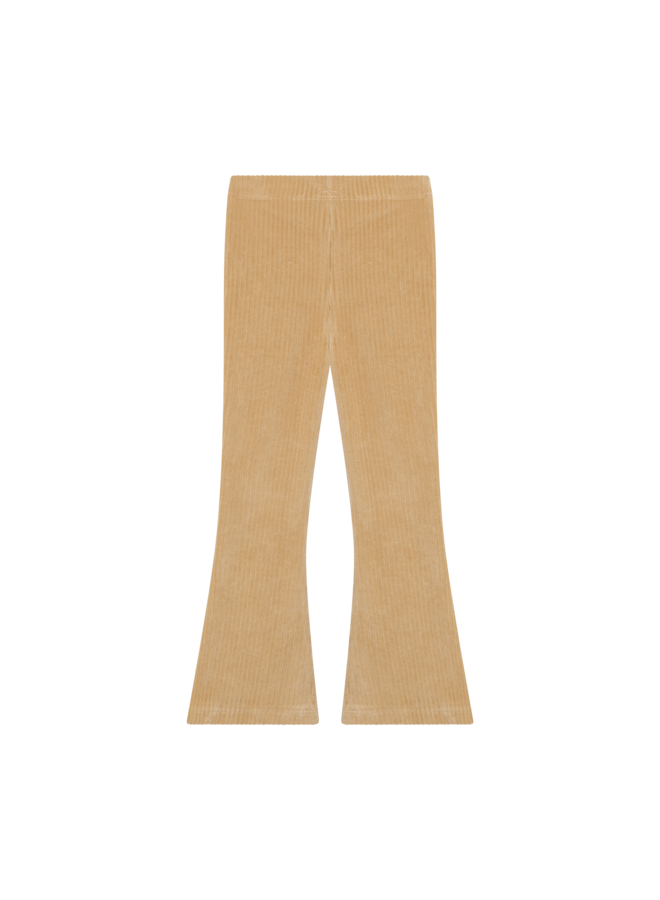 Daily7 - Flared velvet pants - Ginger root