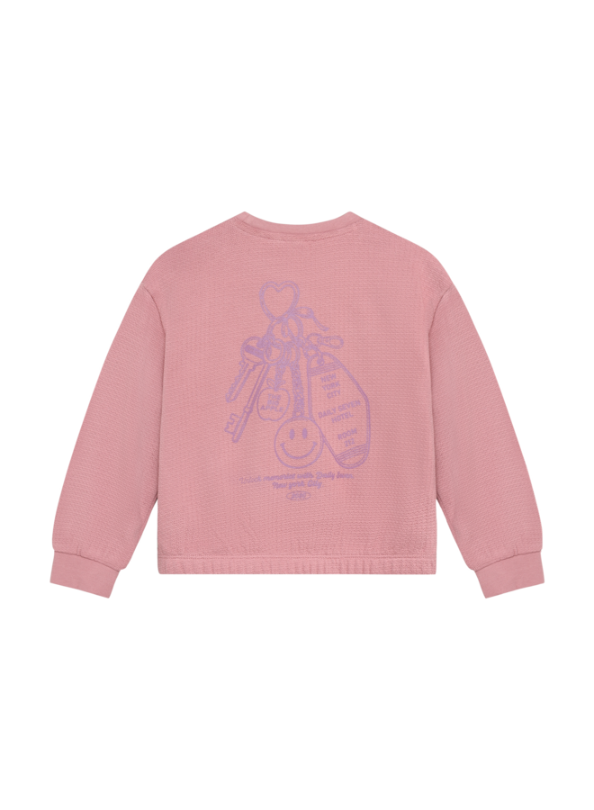 Daily7 - T-shirt longsleeve artwork - Lilas