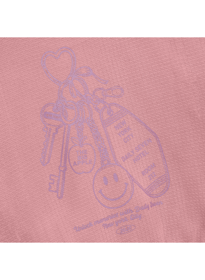 Daily7 - T-shirt longsleeve artwork - Lilas
