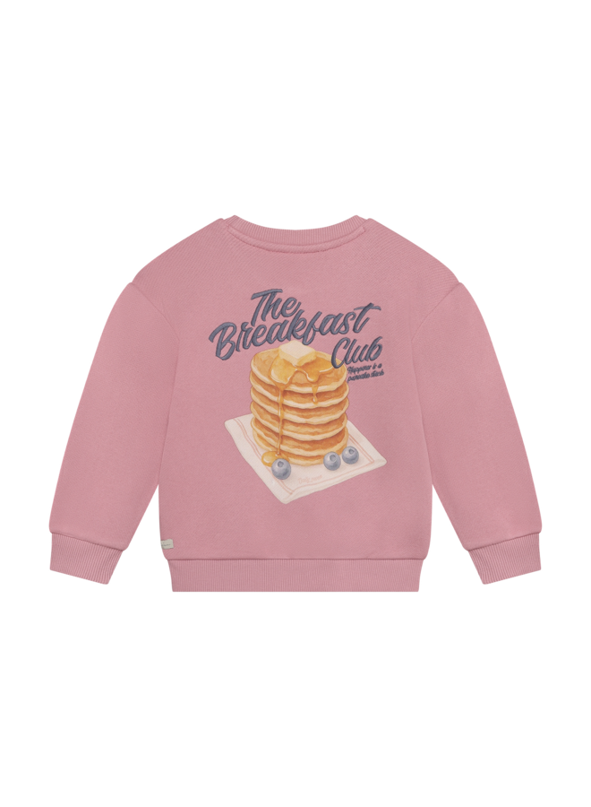 Daily7 - Sweater backprint - Lilas
