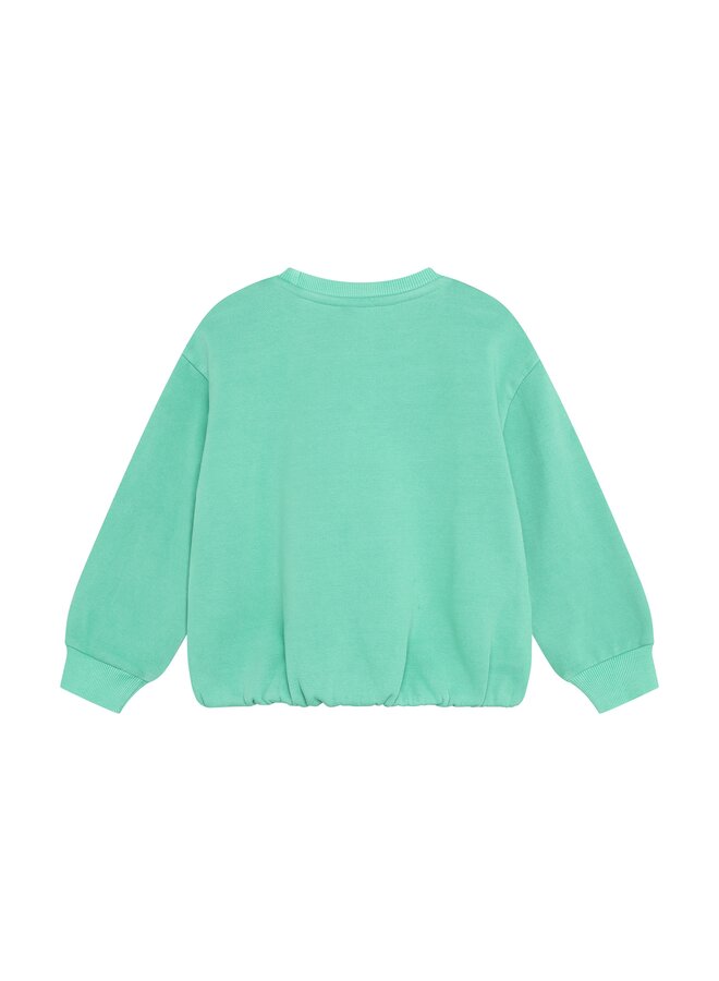 Daily7 - Sweater cropped - Sea green