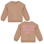 Daily7 - Sweater backprint ruffle - Affogat
