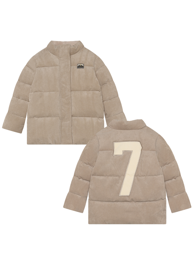 Daily7 - Winterjacket corduroy - Plaza taupe
