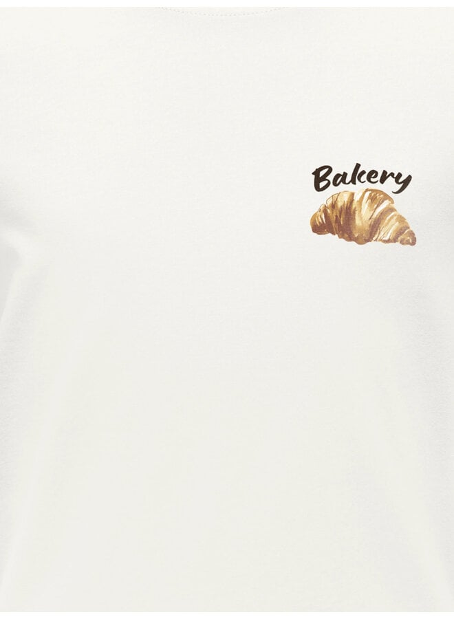 Kids Only - Bolette life top - Cloud dancer/Bakery